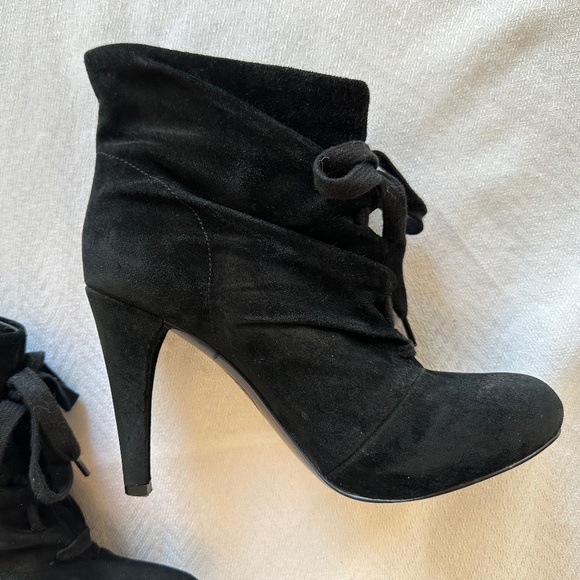 ASH Honey Suede Booties, Size 37, Black - Picture 7 of 12